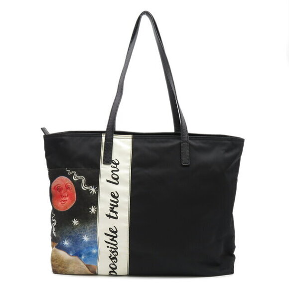 Prada Christopher Shuman tote bag black multicolor - Picture 2 of 8